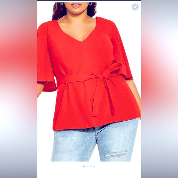 NWT city chic top - Picture 1 of 4